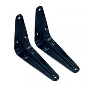 까치발 선반 받침대 ㄱ자 벽선반 벽걸이 선반대(일반형) 검정 100x75mm 2개 GC