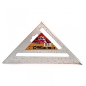 마야 삼각자 알루미늄 직각자 각도 자 45도 쇠자 UD 180mm