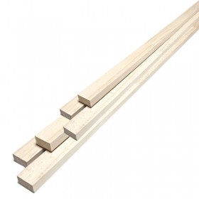 미송 원목쫄대 나무쫄대 각목 원목 몰딩 12x20x600mm