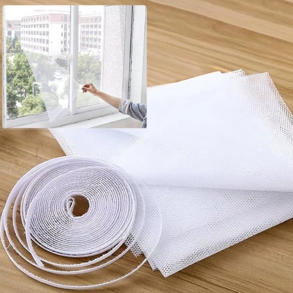 간편 간이설치용 방충망 모기장 키트 보수용 RF 1.5x1.3M (1500x1300mm)