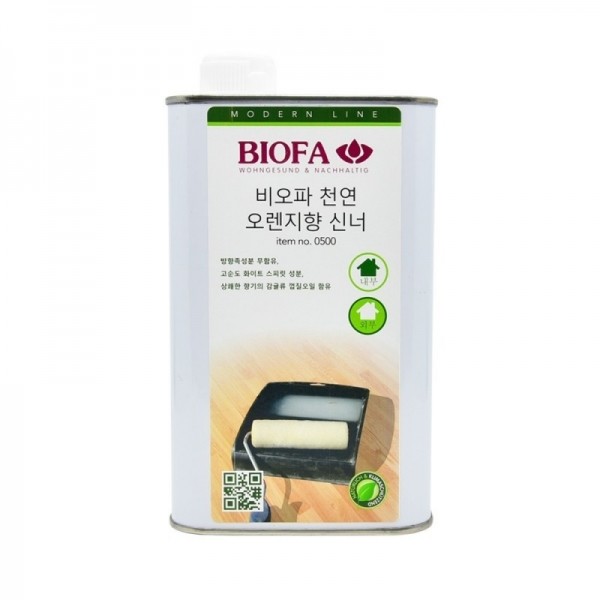 비오파 0500 오렌지향 신너 450ml